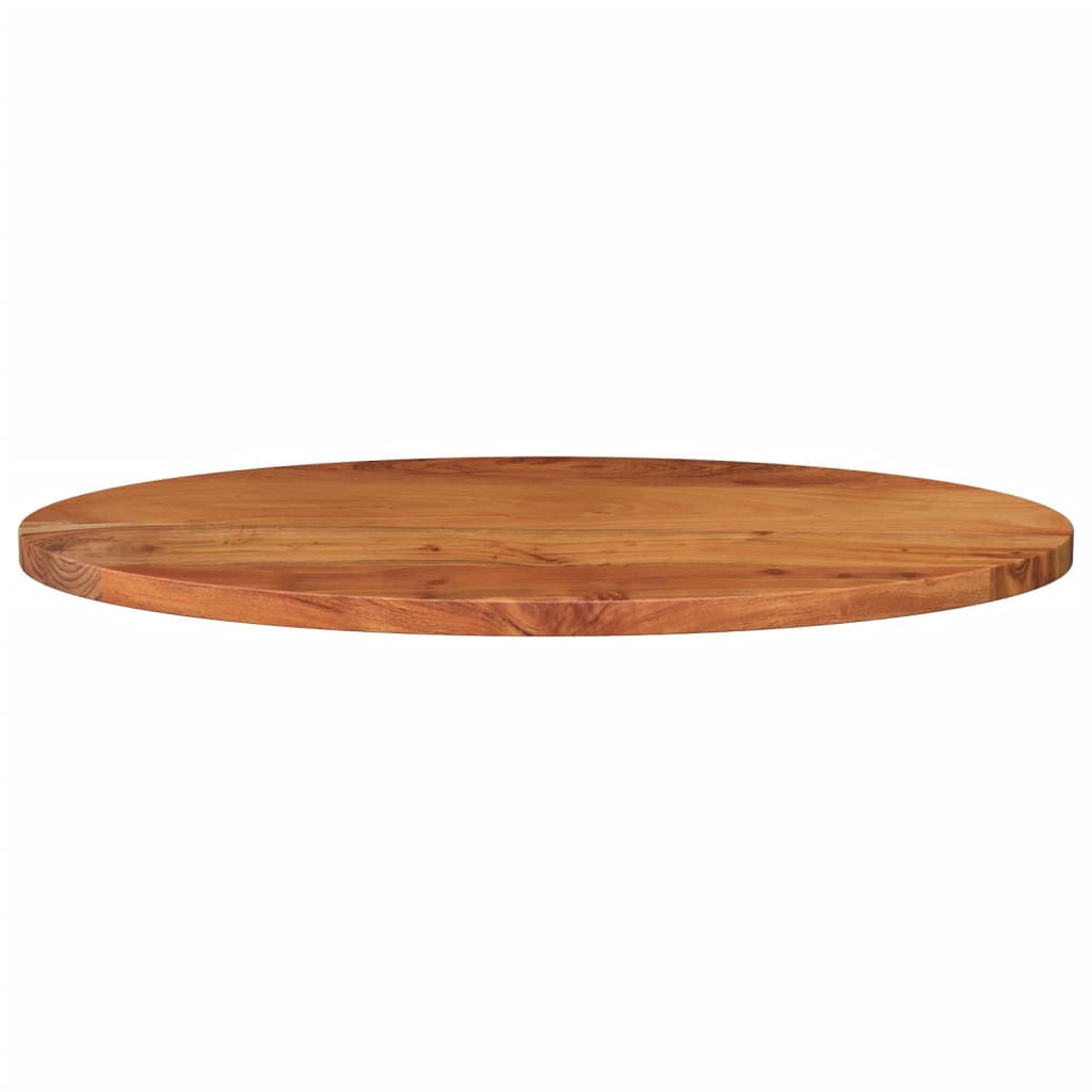 vidaXL Table Top 140x60x3.8 cm Oval Solid Wood Acacia