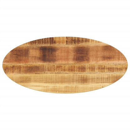 vidaXL Table Top 100x40x2.5 cm Oval Solid Wood Mango