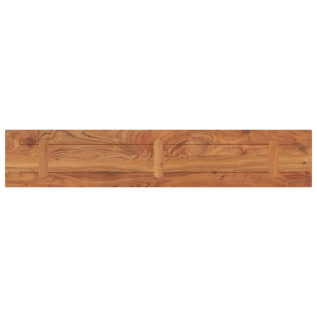 vidaXL Table Top 140x40x2,5 cm Rectangular Solid Wood Acacia