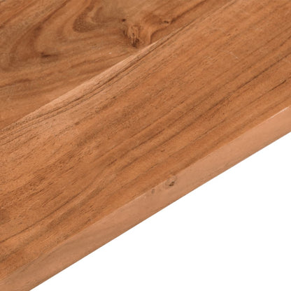 vidaXL Table Top 140x40x2,5 cm Rectangular Solid Wood Acacia