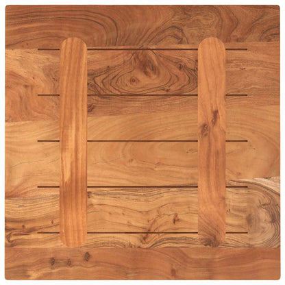 vidaXL Table Top 50x50x2.5 cm Square Solid Wood Acacia