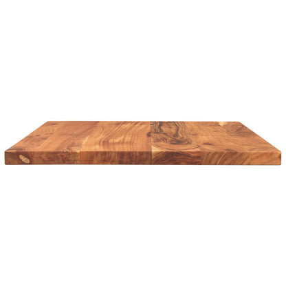 vidaXL Table Top 60x50x2.5 cm Rectangular Solid Wood Acacia