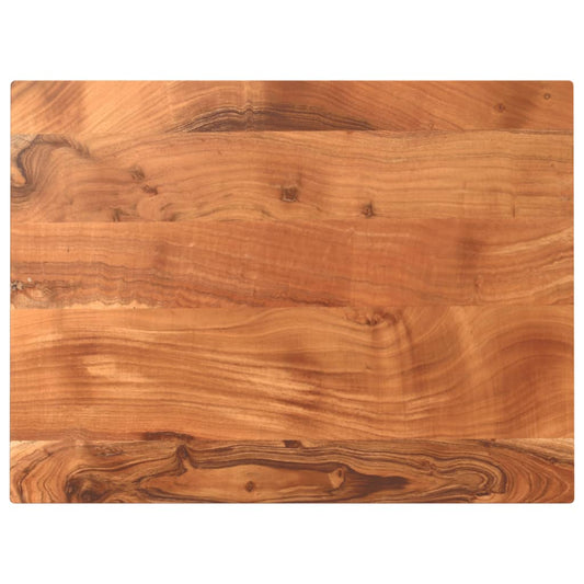 vidaXL Table Top 90x50x2.5 cm Rectangular Solid Wood Acacia