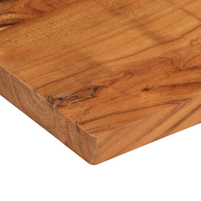 vidaXL Table Top 120x50x2.5 cm Rectangular Solid Wood Acacia
