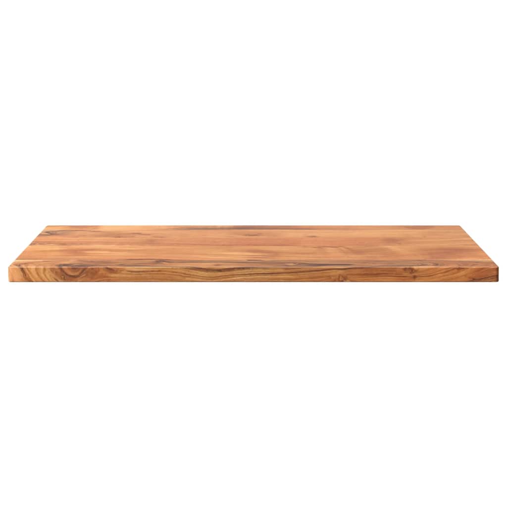 vidaXL Table Top 80x60x2.5 cm Rectangular Solid Wood Acacia