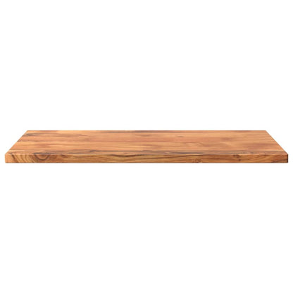 vidaXL Table Top 80x60x2.5 cm Rectangular Solid Wood Acacia