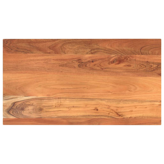 vidaXL Table Top 120x60x2.5 cm Rectangular Solid Wood Acacia