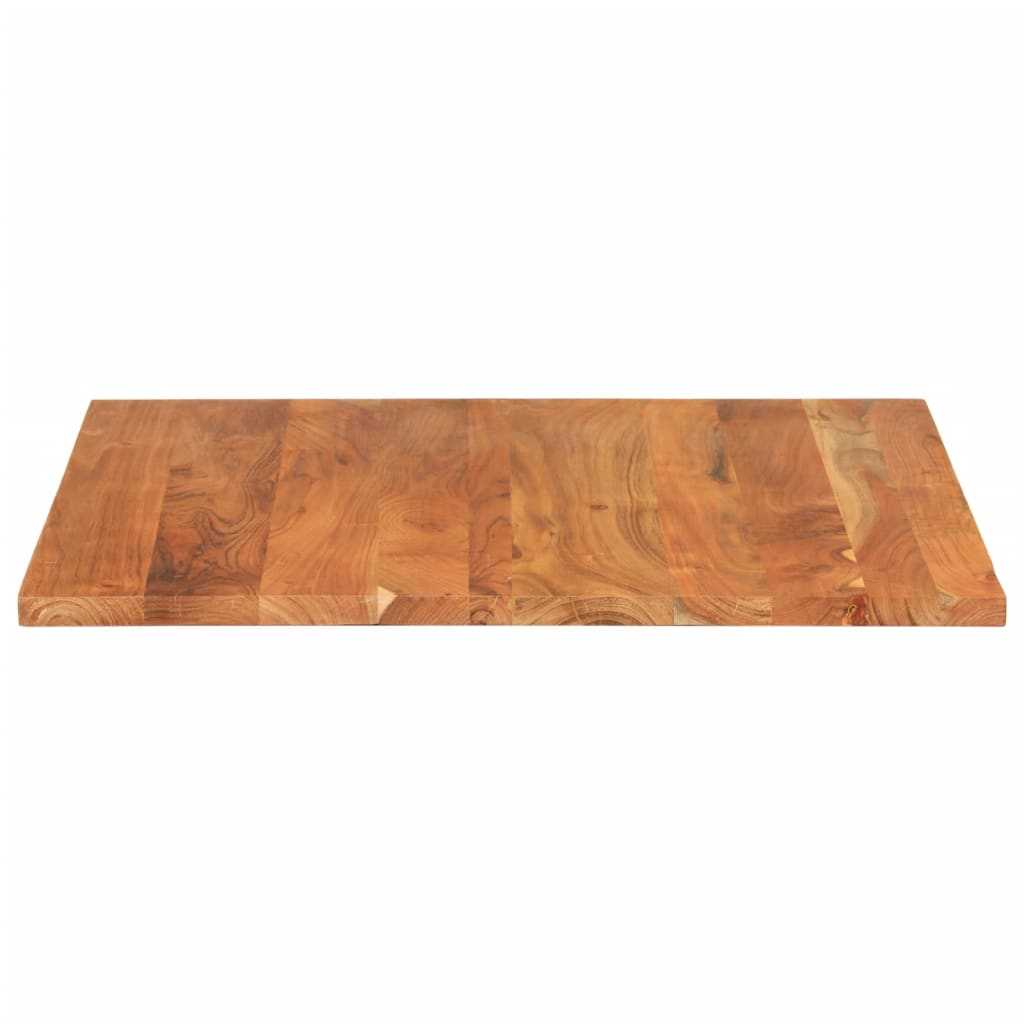 vidaXL Table Top 70x70x2.5 cm Square Solid Wood Acacia