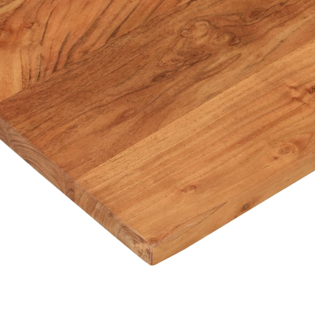 vidaXL Table Top 70x70x2.5 cm Square Solid Wood Acacia
