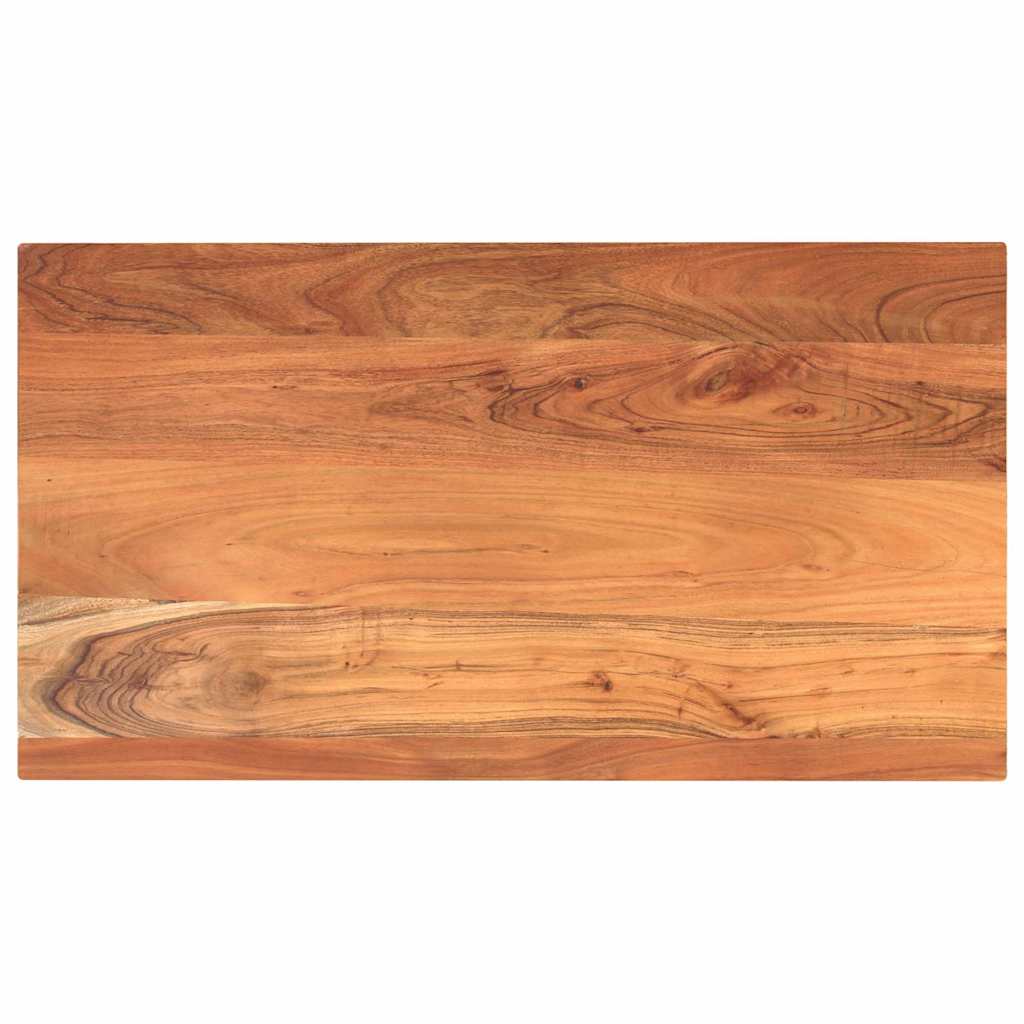 vidaXL Table Top 100x70x2.5 cm Rectangular Solid Wood Acacia