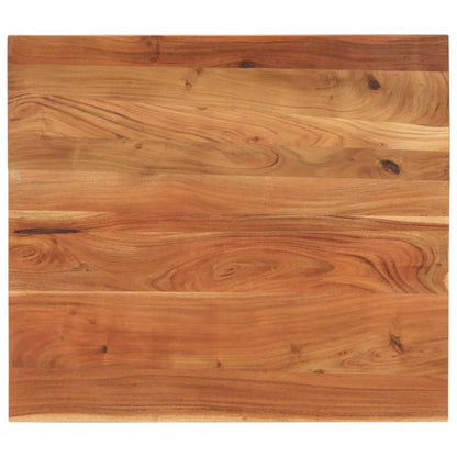 vidaXL Table Top 100x80x2.5 cm Rectangular Solid Wood Acacia