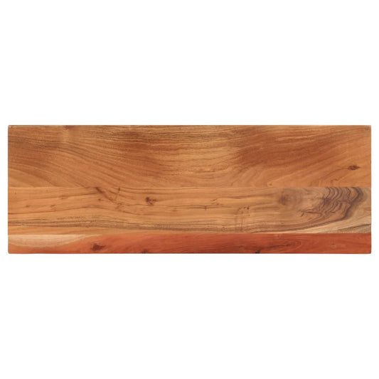 vidaXL Table Top 90x30x3.8 cm Rectangular Solid Wood Acacia