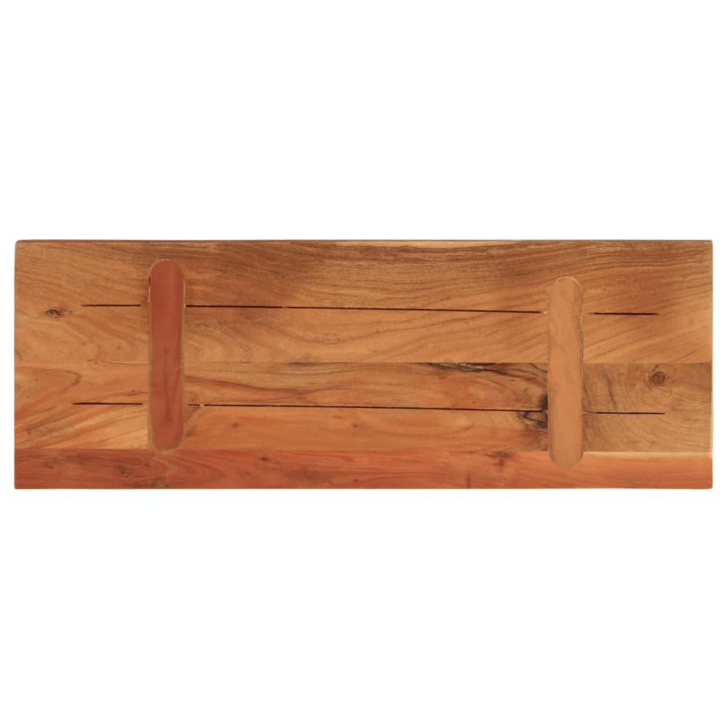 vidaXL Table Top 90x30x3.8 cm Rectangular Solid Wood Acacia