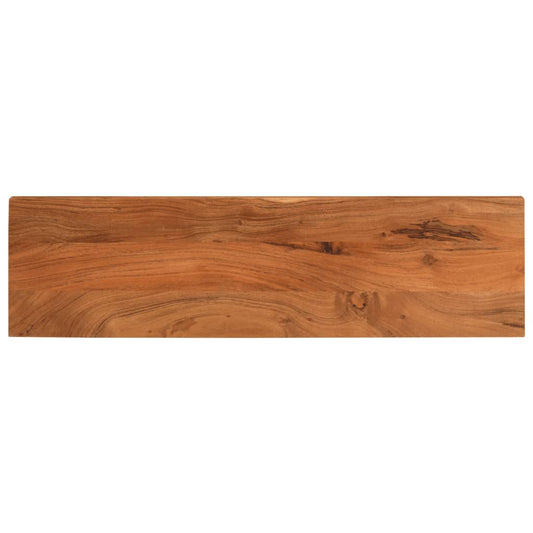 vidaXL Table Top 120x40x3.8 cm Rectangular Solid Wood Acacia