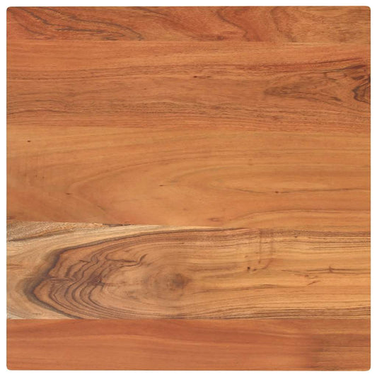 vidaXL Table Top 50x50x3,8 cm Square Solid Wood Acacia