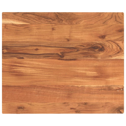 vidaXL Table Top 60x50x3,8 cm Rectangular Solid Wood Acacia