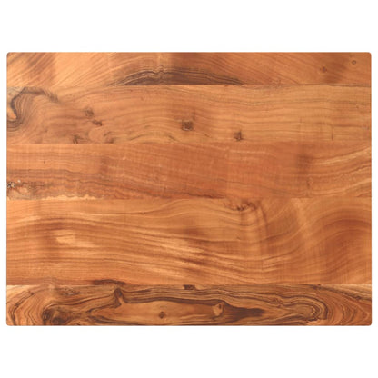 vidaXL Table Top 70x50x3.8 cm Rectangular Solid Wood Acacia