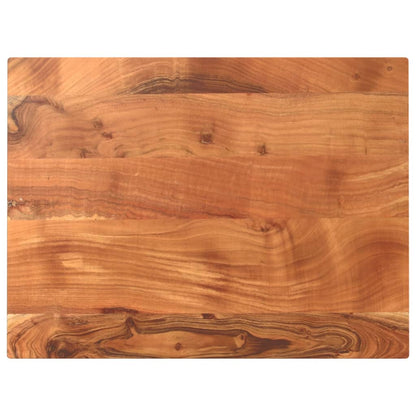 vidaXL Table Top 80x50x3.8 cm Rectangular Solid Wood Acacia