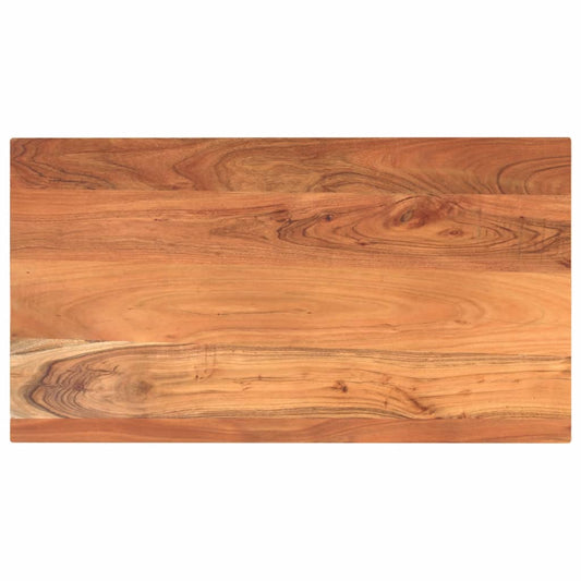 vidaXL Table Top 120x50x3,8 cm Rectangular Solid Wood Acacia