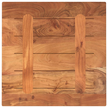vidaXL Table Top 60x60x3.8 cm Square Solid Wood Acacia