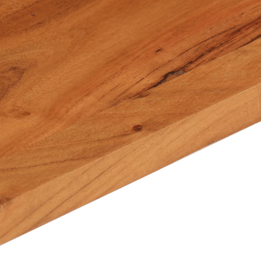 vidaXL Table Top 110x60x3.8 cm Rectangular Solid Wood Acacia