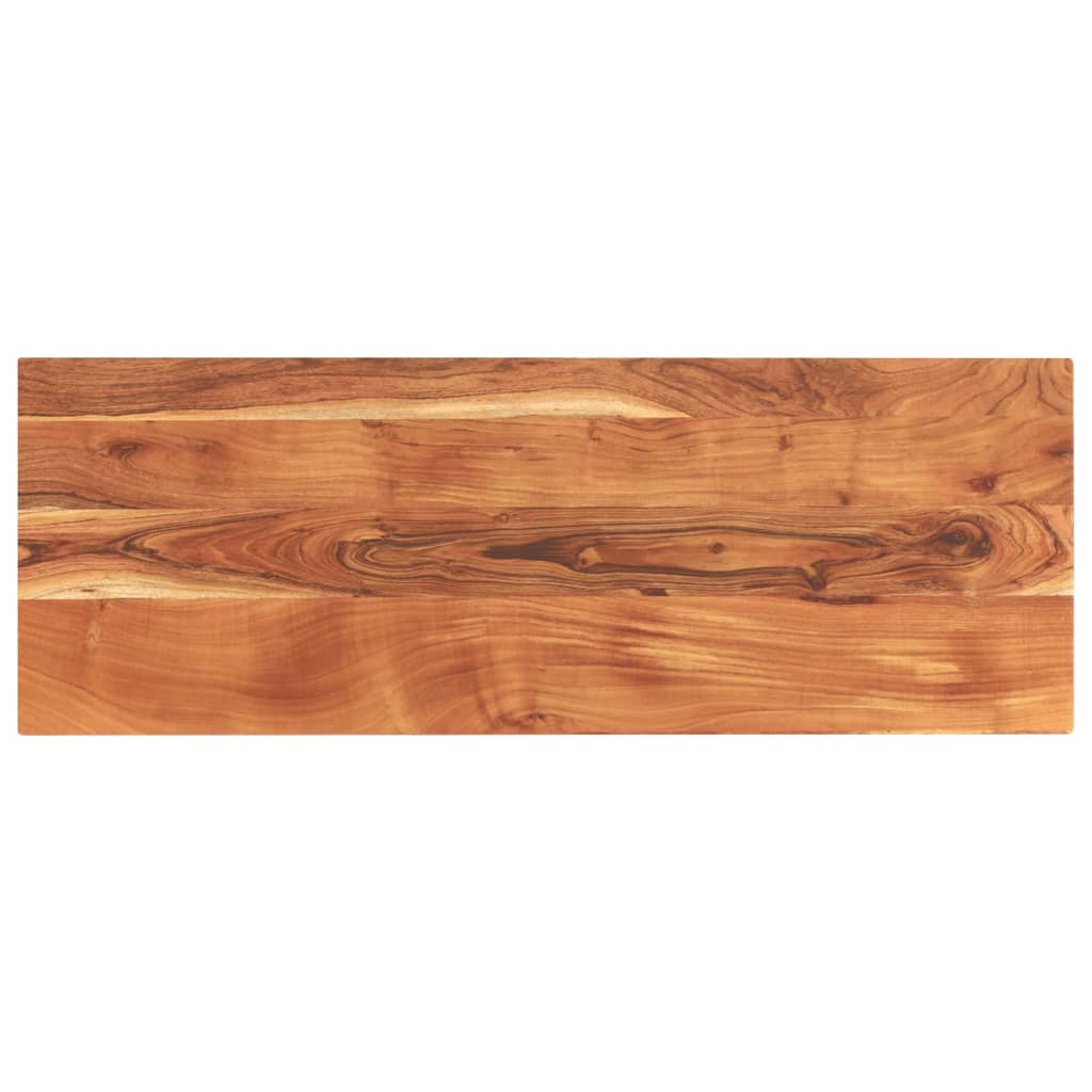 vidaXL Table Top 140x60x3.8 cm Rectangular Solid Wood Acacia