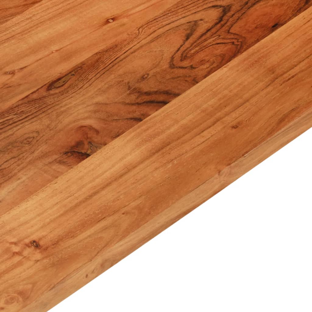 vidaXL Table Top 70x70x3.8 cm Square Solid Wood Acacia
