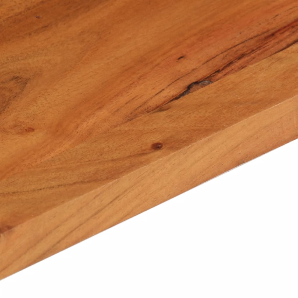 vidaXL Table Top 120x70x3.8 cm Rectangular Solid Wood Acacia