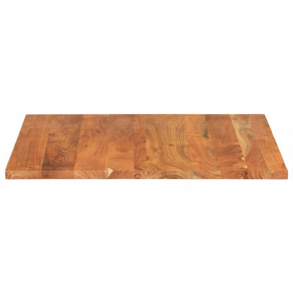 vidaXL Table Top 80x80x3.8 cm Square Solid Wood Acacia