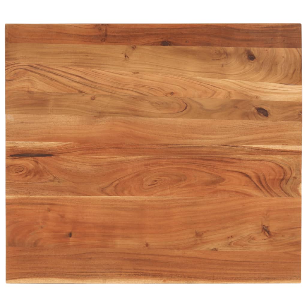 vidaXL Table Top 100x80x3.8 cm Rectangular Solid Wood Acacia