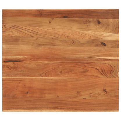 vidaXL Table Top 100x80x3.8 cm Rectangular Solid Wood Acacia