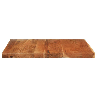 vidaXL Table Top 100x80x3.8 cm Rectangular Solid Wood Acacia