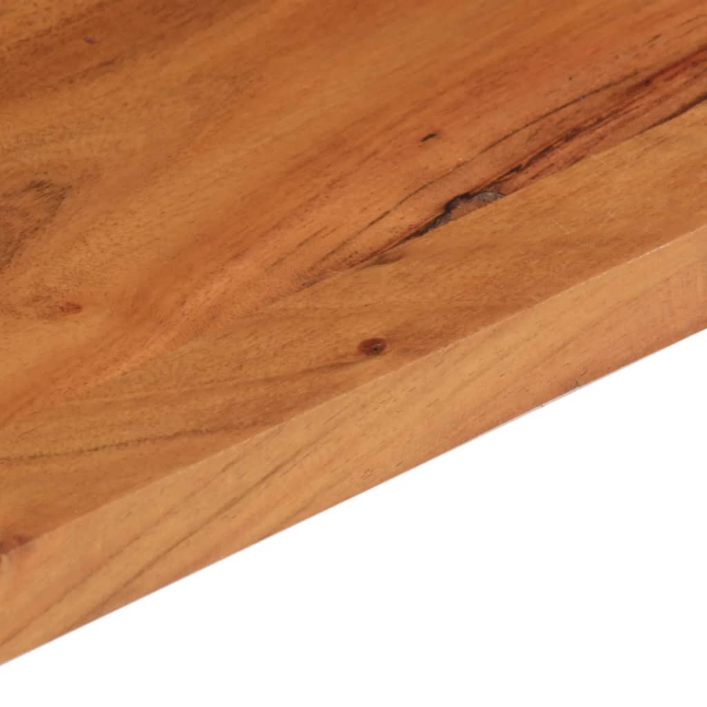 vidaXL Table Top 100x80x3.8 cm Rectangular Solid Wood Acacia