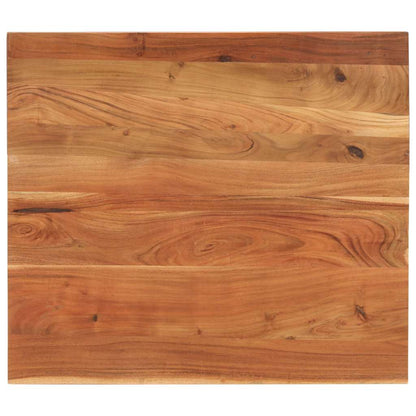 vidaXL Table Top 110x80x3.8 cm Rectangular Solid Wood Acacia