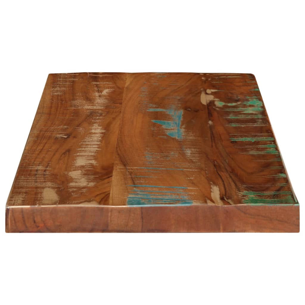 vidaXL Table Top 60x40x2.5 cm Rectangular Solid Wood Reclaimed