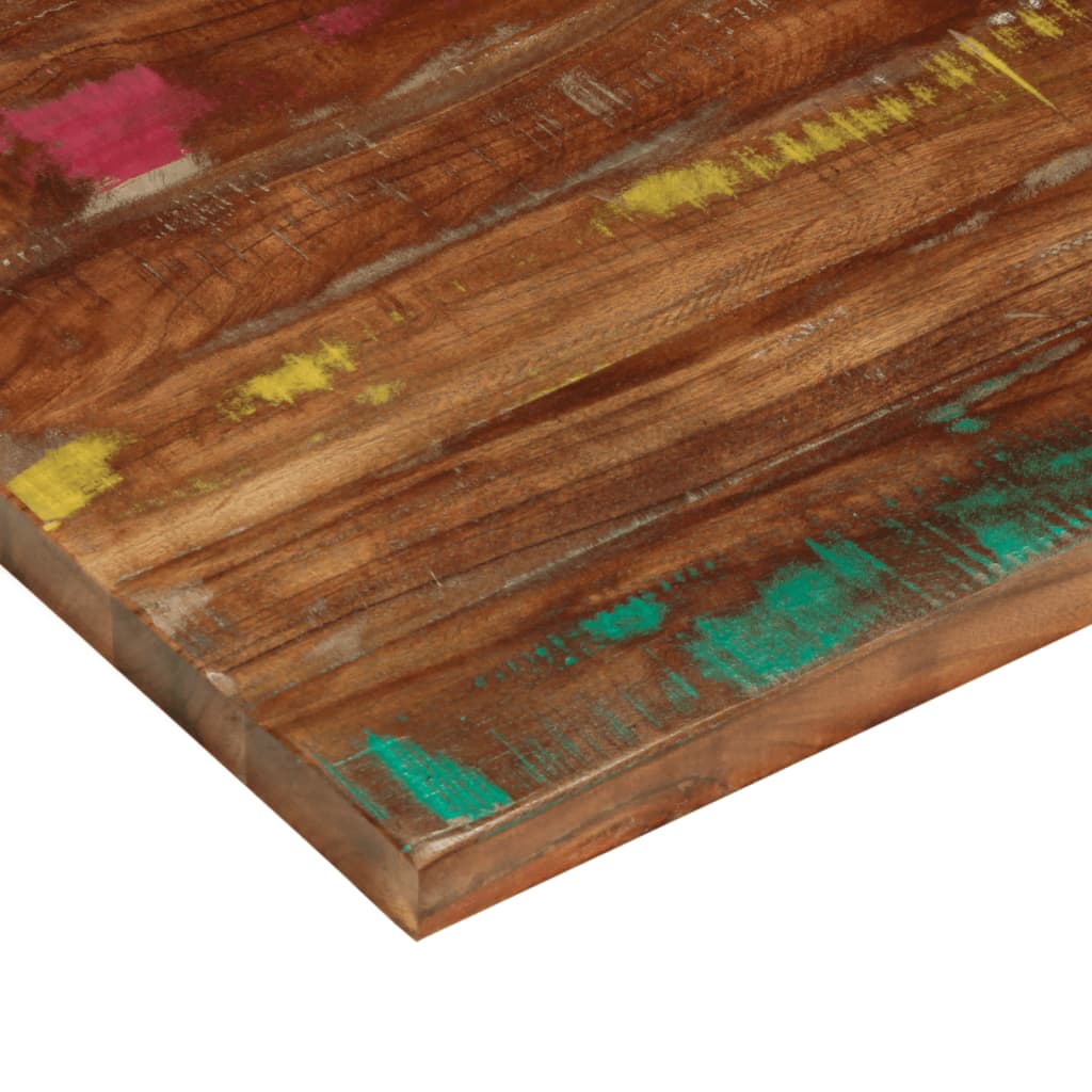 vidaXL Table Top 70x50x2.5 cm Rectangular Solid Wood Reclaimed