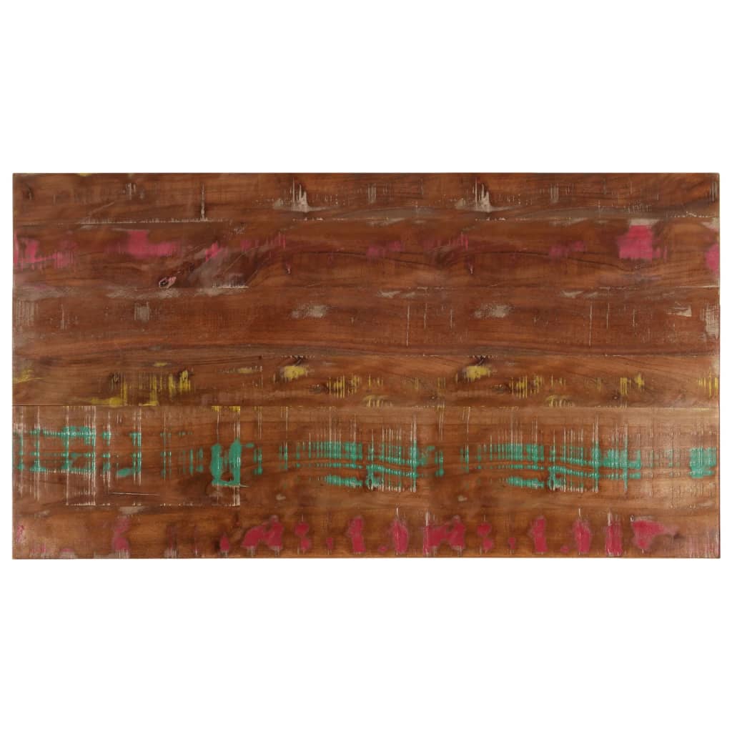vidaXL Table Top 100x50x2.5 cm Rectangular Solid Wood Reclaimed