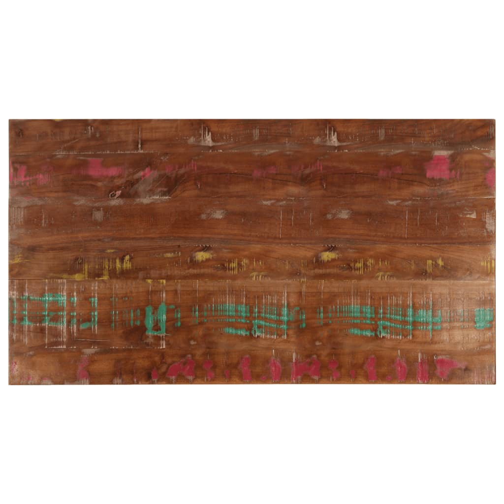 vidaXL Table Top 120x50x2.5 cm Rectangular Solid Wood Reclaimed