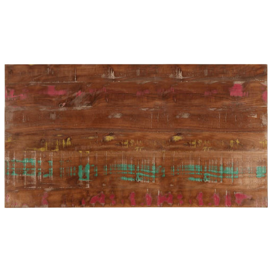 vidaXL Table Top 120x50x2.5 cm Rectangular Solid Wood Reclaimed