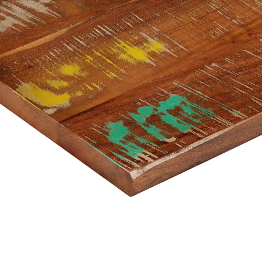 vidaXL Table Top 60x60x2.5 cm Square Solid Wood Reclaimed
