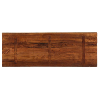 vidaXL Table Top 140x60x1.5 cm Rectangular Solid Wood Reclaimed