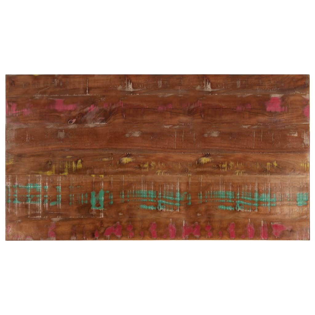 vidaXL Table Top 120x70x2.5 cm Rectangular Solid Wood Reclaimed