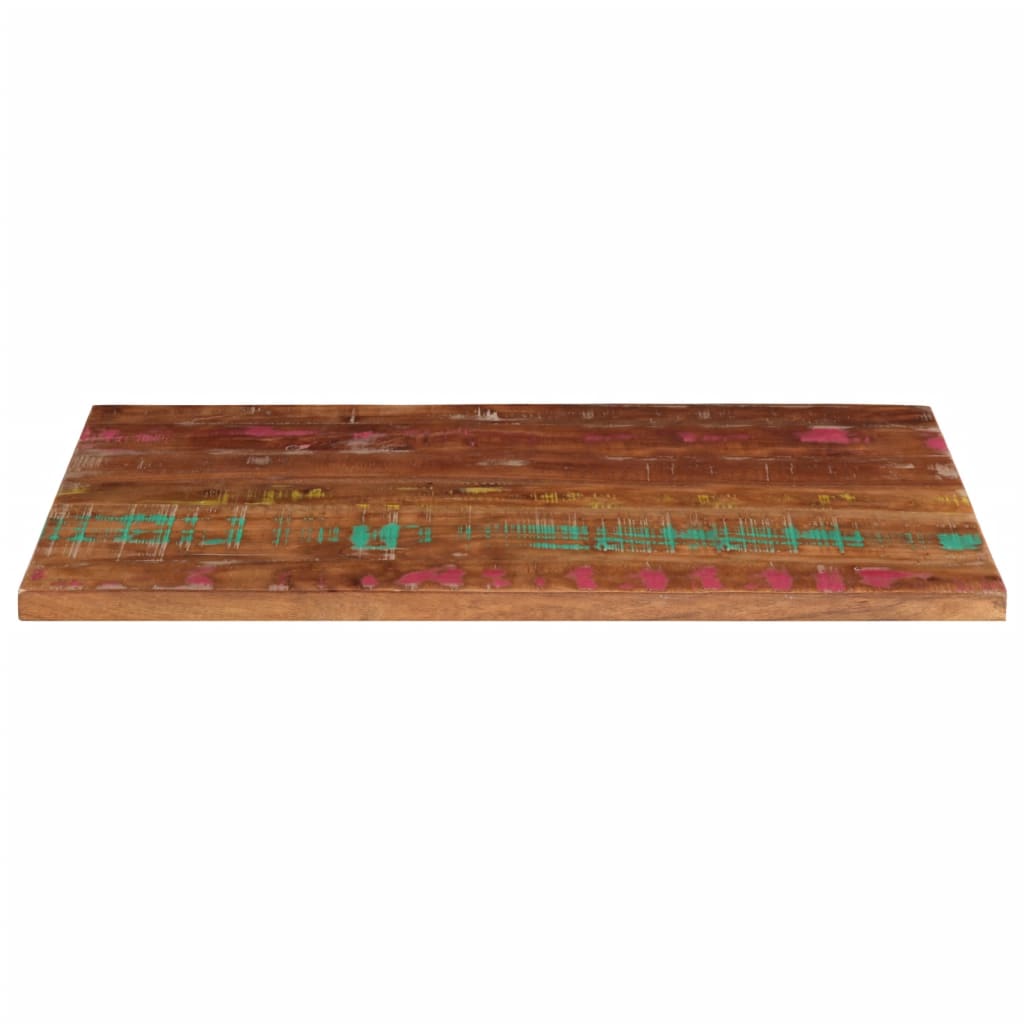 vidaXL Table Top 120x70x2.5 cm Rectangular Solid Wood Reclaimed