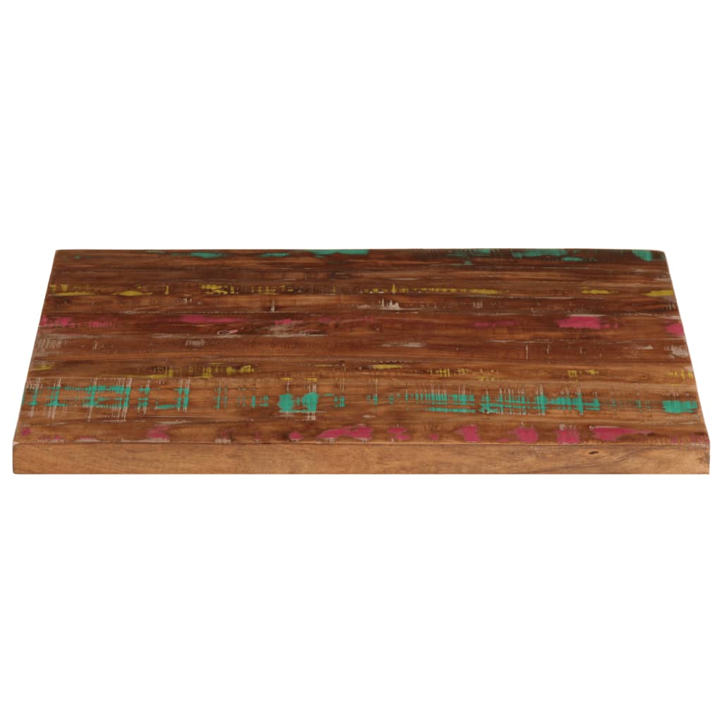 vidaXL Table Top 80x80x1.5 cm Square Solid Wood Reclaimed
