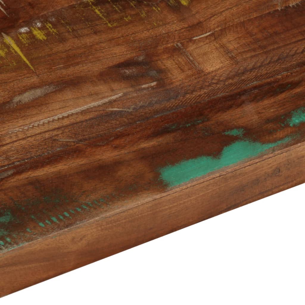 vidaXL Table Top 80x80x1.5 cm Square Solid Wood Reclaimed
