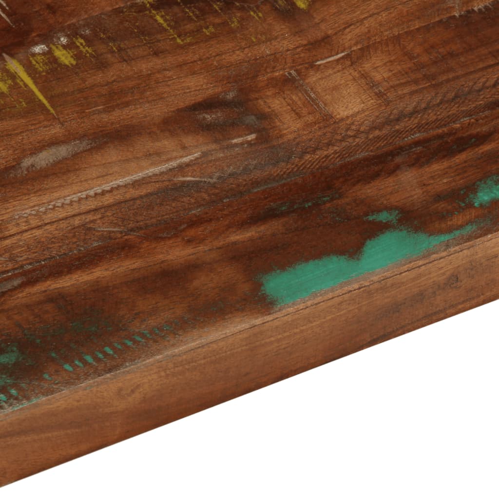 vidaXL Table Top 80x80x2.5 cm Square Solid Wood Reclaimed
