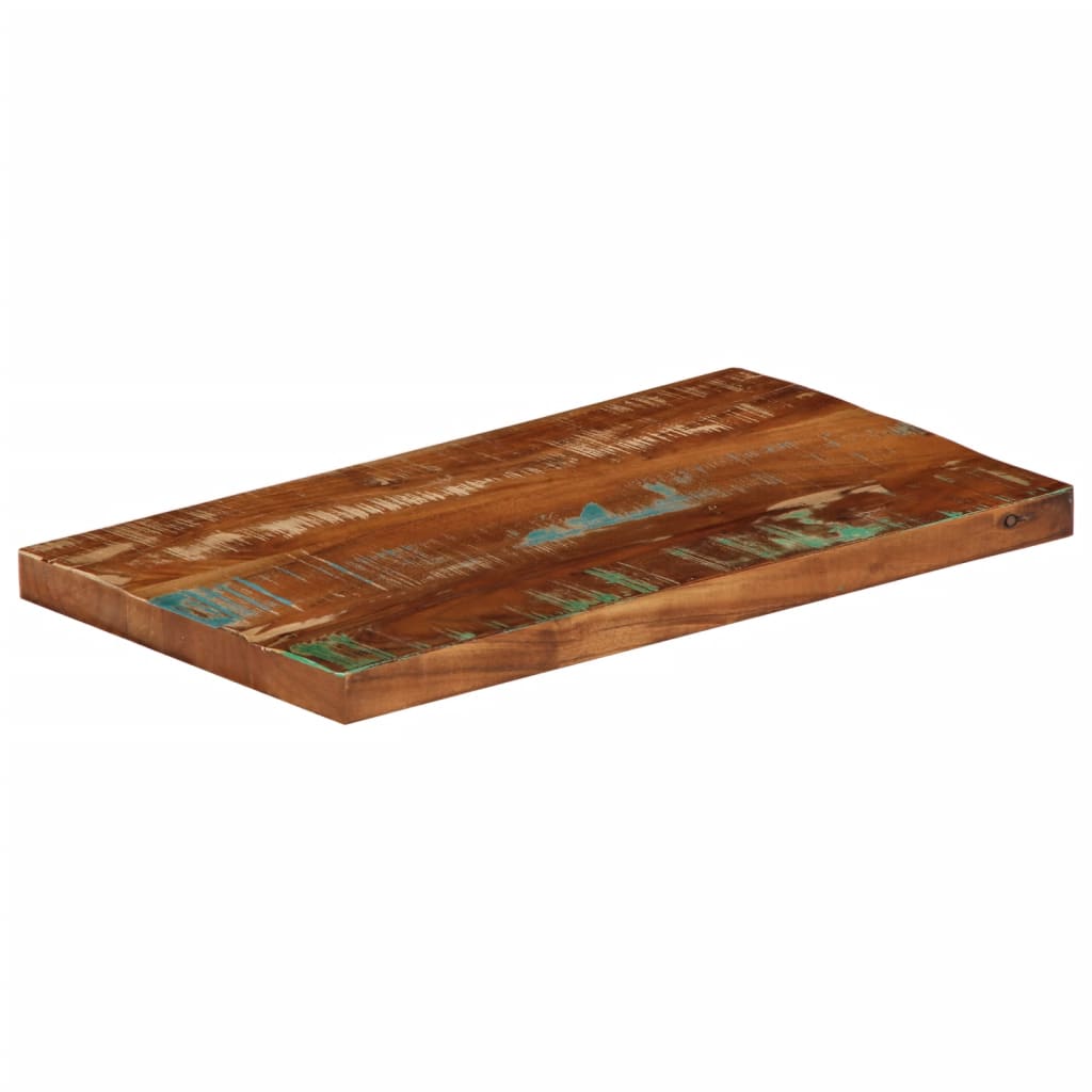 vidaXL Table Top 50x20x3,8 cm Rectangular Solid Wood Reclaimed