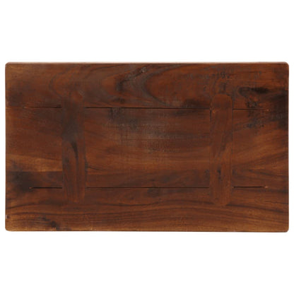 vidaXL Table Top 50x20x3,8 cm Rectangular Solid Wood Reclaimed