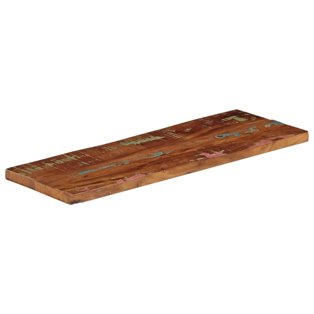 vidaXL Table Top 80x30x3.8 cm Rectangular Solid Wood Reclaimed