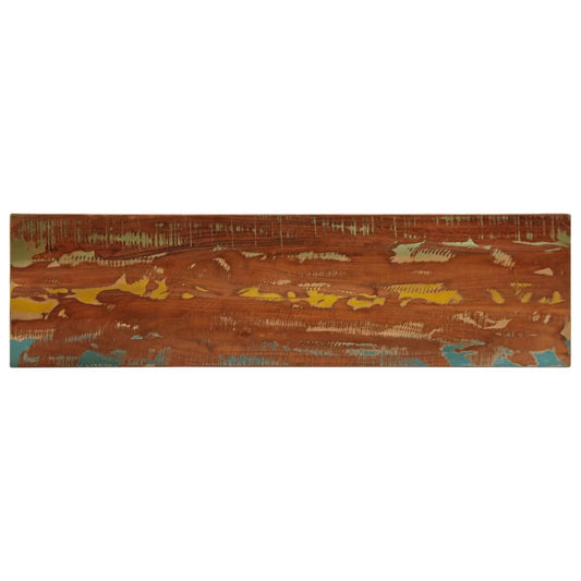 vidaXL Table Top 100x30x3,8 cm Rectangular Solid Wood Reclaimed